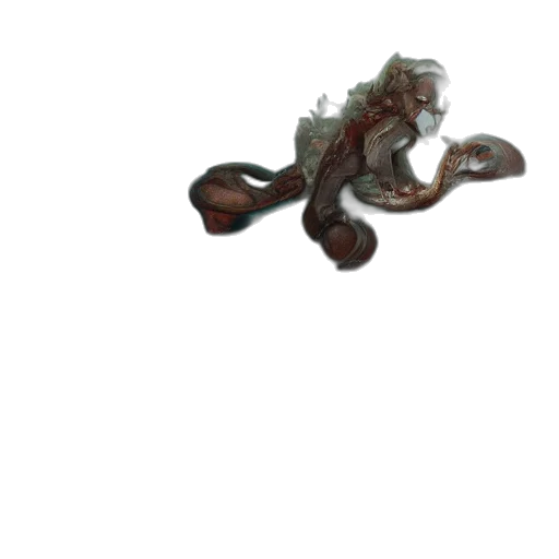 dragon, creature, staff, hair, 3d render, concept art, photorealistic, fantasy art transparent PNG cut-out