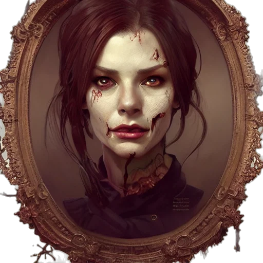 face, mask, fantasy art, photorealistic, concept art, comic book art, red, dark transparent PNG cut-out