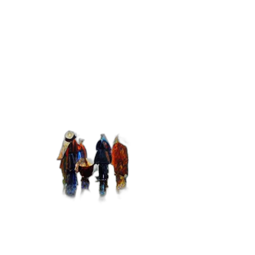 hat, staff, robot, jacket, pixel art, concept art, 3d render, comic book art transparent PNG cut-out