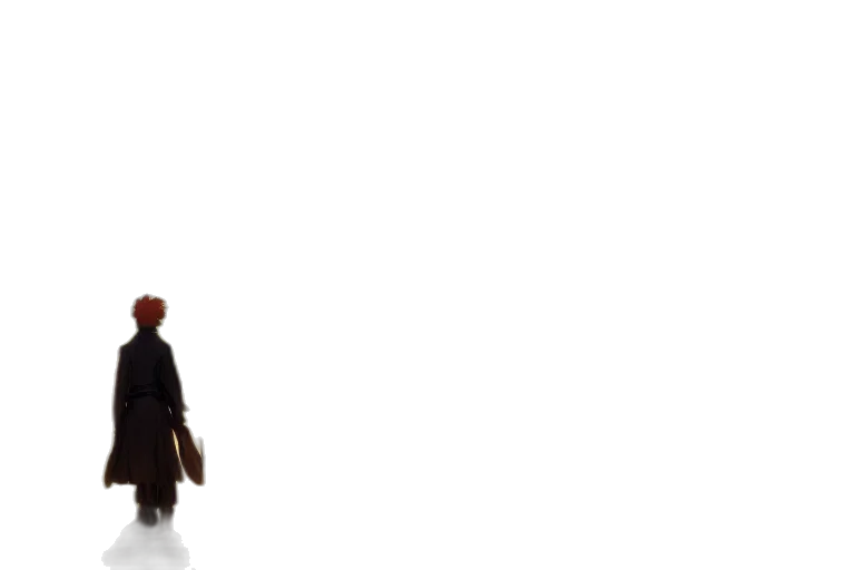 jacket, staff, robot, hat transparent PNG cut-out