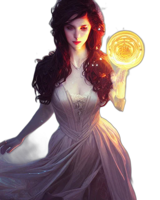 dress, jewelry, fantasy art, concept art, comic book art, photorealistic, golden, good transparent PNG cut-out