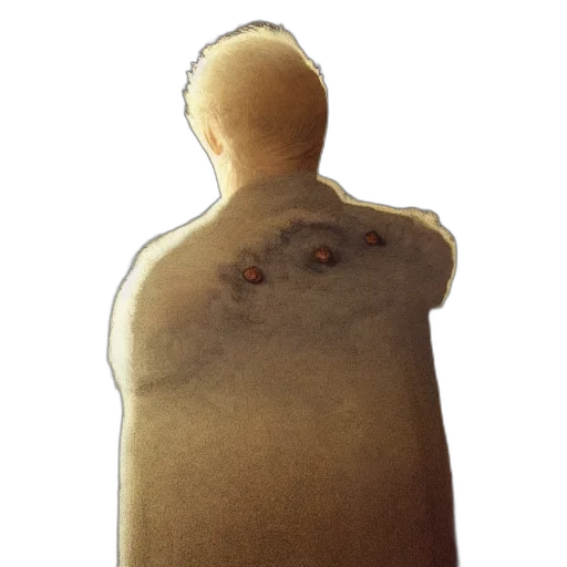 dress, face, staff, bottle transparent PNG cut-out