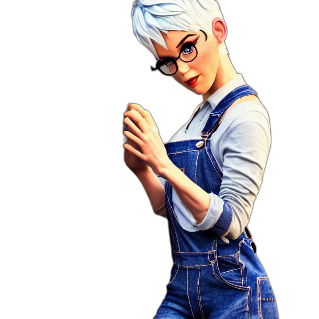staff, weapon, jacket, dress, concept art, 3d render, pixel art, cartoon transparent PNG cut-out