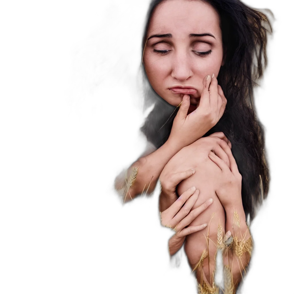 jewelry, creature, hair, face transparent PNG cut-out