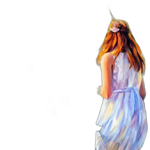 dress, dragon, mask, watercolor, oil painting, concept art, photorealistic, pastel transparent PNG cut-out