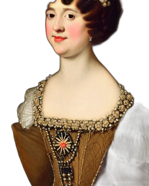 dress, jewelry, crown, face transparent PNG cut-out