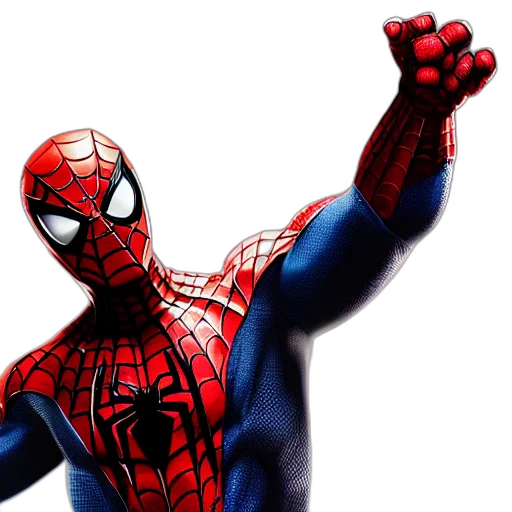 comic book art, concept art, 3d render, photorealistic transparent PNG cut-out