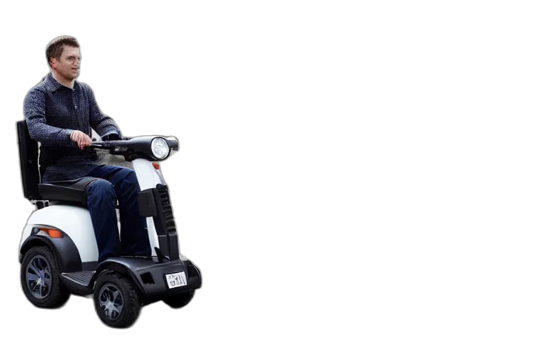 car, robot, mobility, scooter transparent PNG cut-out