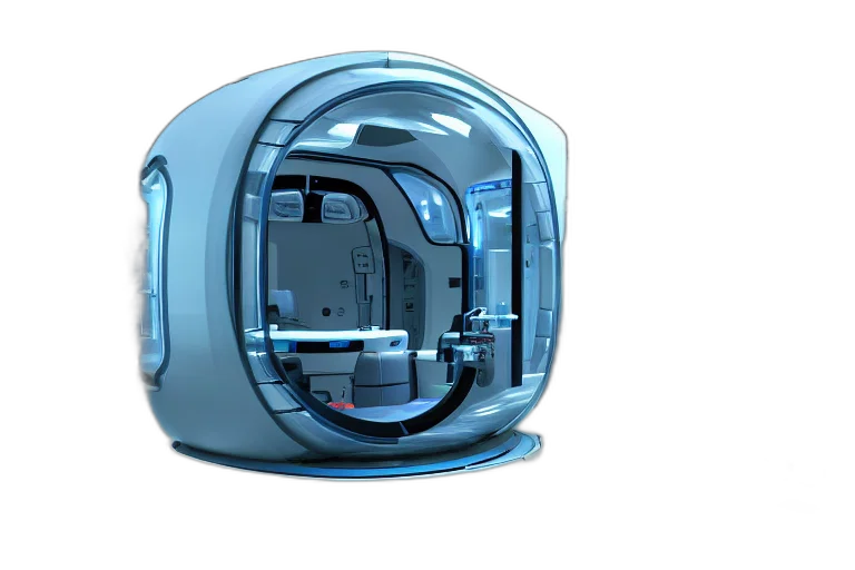 robot, 3d render, concept art, cyberpunk transparent PNG cut-out