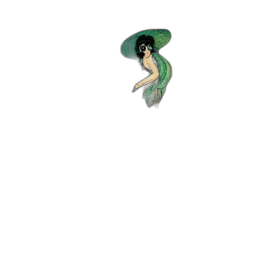 hat, staff, creature, dress, pixel art, concept art, 3d render, fantasy art transparent PNG cut-out