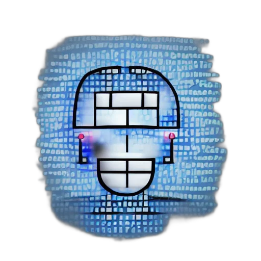 robot, mask, face, crown transparent PNG cut-out