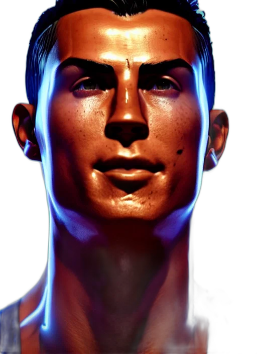 face, mask, robot, creature transparent PNG cut-out