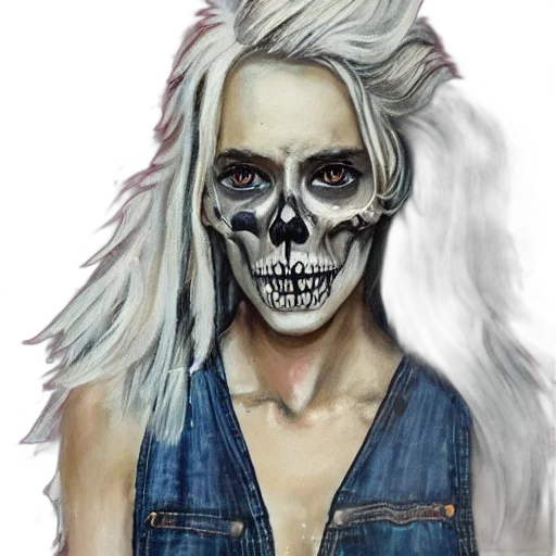 face, mask, photorealistic, watercolor, fantasy art, concept art, dark, monochrome transparent PNG cut-out