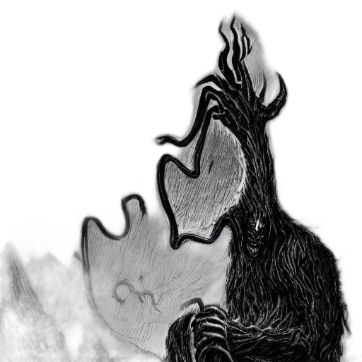 dragon, creature, mask, animal transparent PNG cut-out