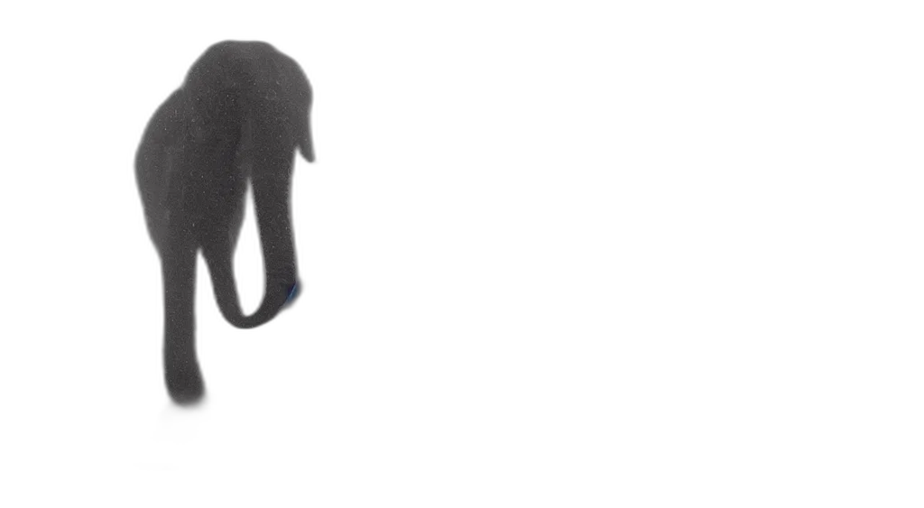 animal, creature, staff, umbrella, 3d render, concept art, photorealistic, monochrome transparent PNG cut-out