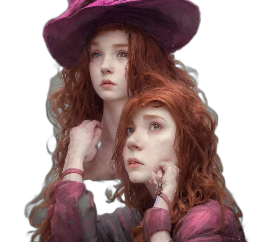 hat, face, crown, dress transparent PNG cut-out