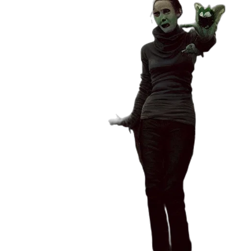 mask, staff, creature, robot transparent PNG cut-out