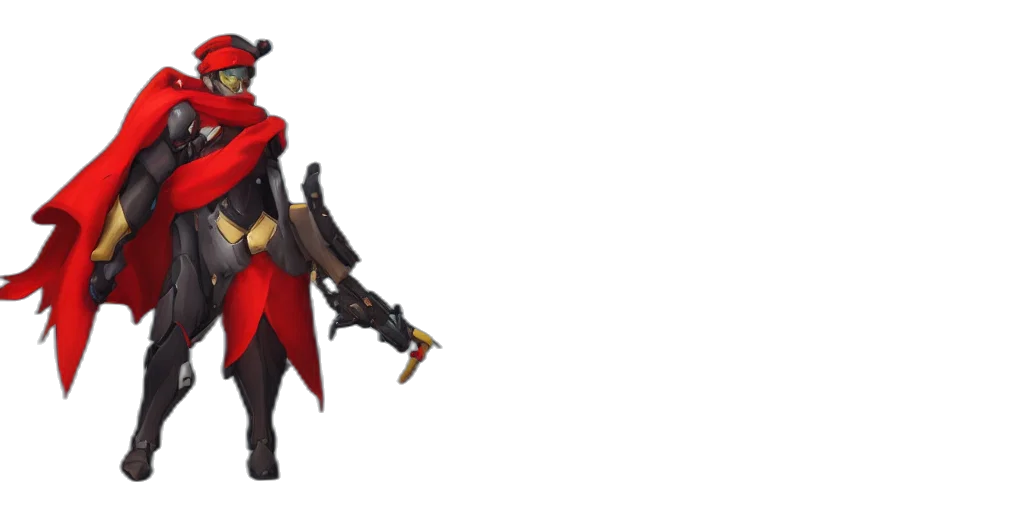 weapon, staff, jacket, mask transparent PNG cut-out