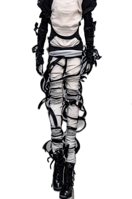 robot, jacket, staff, mask transparent PNG cut-out