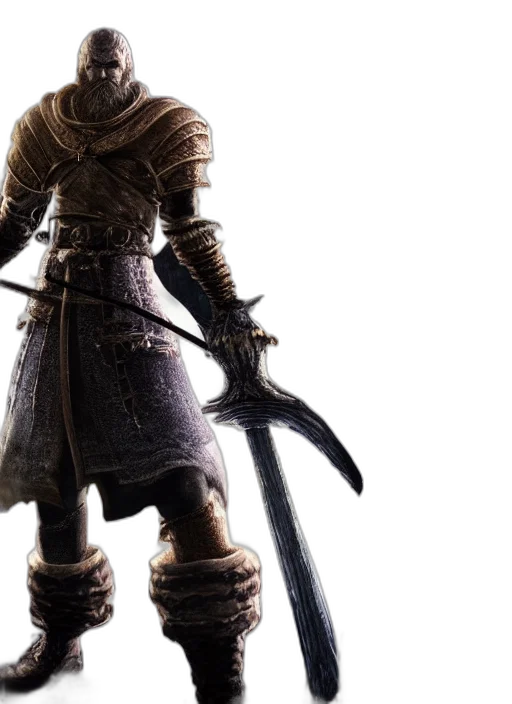 sword, weapon, staff, 3d render transparent PNG cut-out
