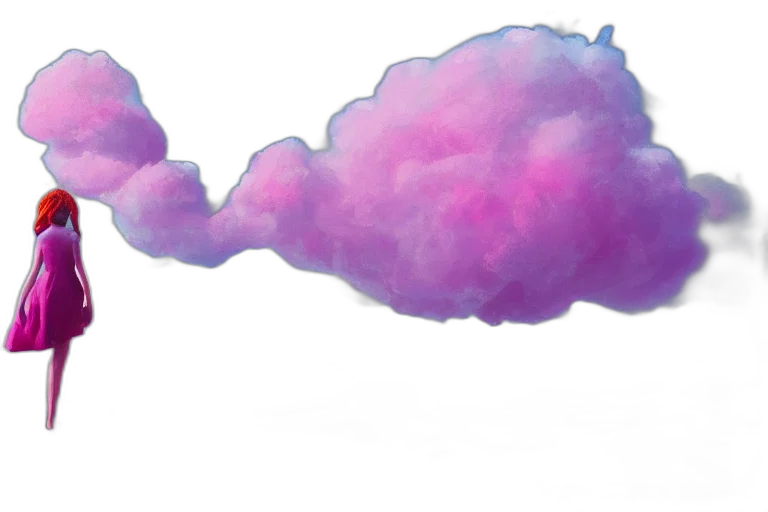 umbrella, crown, dragon, hat, watercolor, photorealistic, vaporwave, concept art transparent PNG cut-out