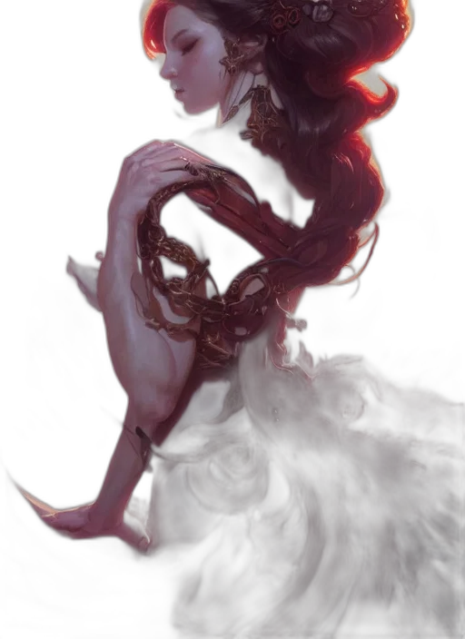 dress, dragon, creature, mask transparent PNG cut-out