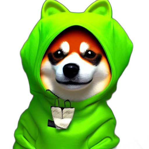 animal, jacket, staff, creature, 3d render, concept art, pixel art, photorealistic transparent PNG cut-out