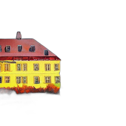 building, furniture, 3d render, watercolor transparent PNG cut-out