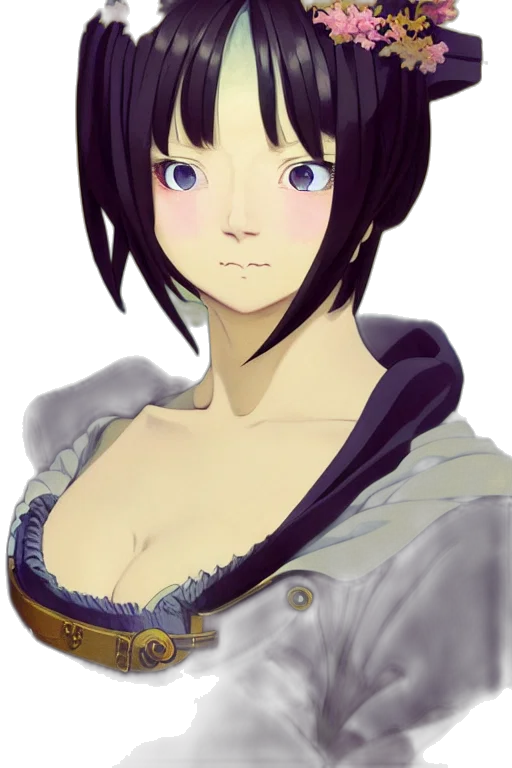 face, jacket, staff, dress transparent PNG cut-out