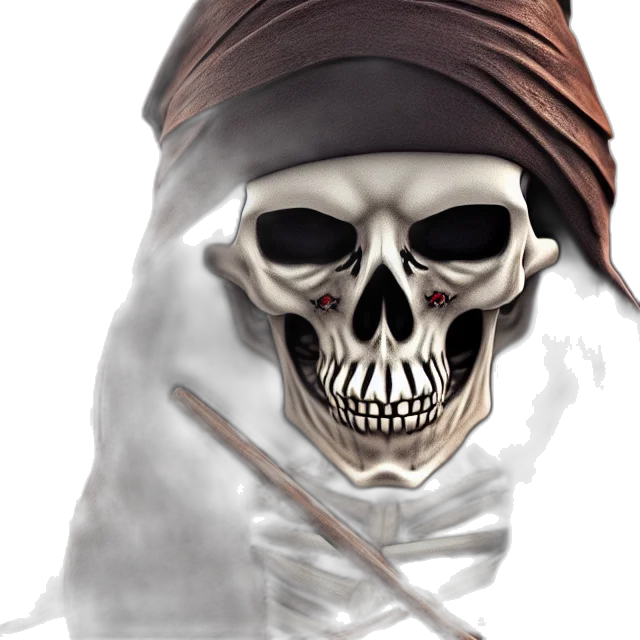 mask, staff, hat, face, concept art, fantasy art, photorealistic, 3d render transparent PNG cut-out