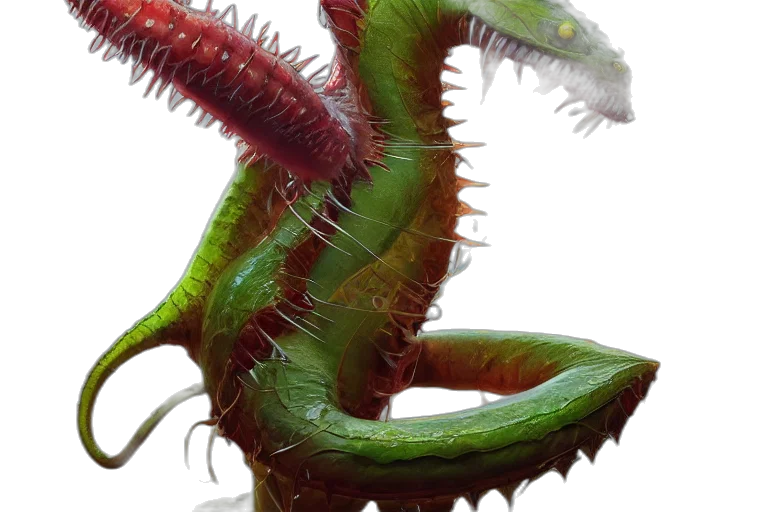 creature, dragon, animal, staff transparent PNG cut-out