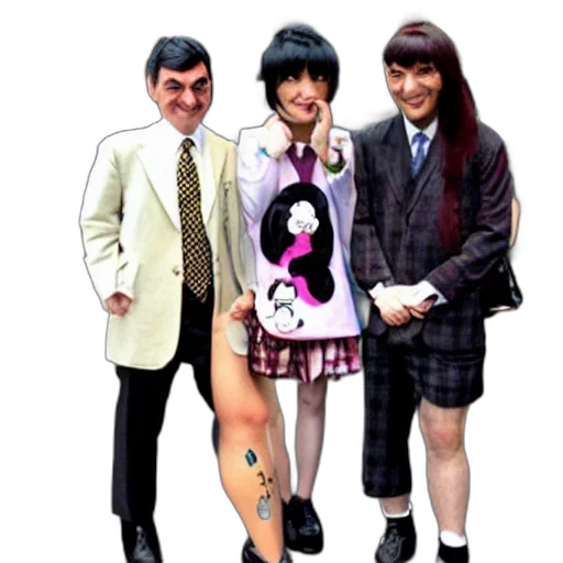 jacket, staff, dress, cartoon transparent PNG cut-out