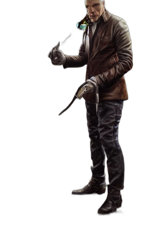 staff, jacket, weapon, sword transparent PNG cut-out