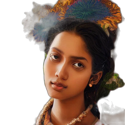 crown, face, jewelry, staff transparent PNG cut-out