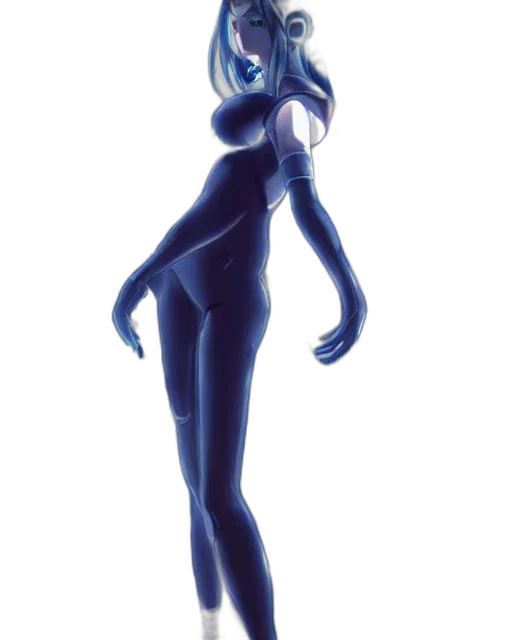 dress, robot, staff, creature, concept art, 3d render, anime, fantasy art transparent PNG cut-out