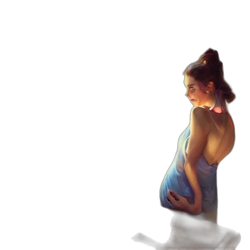 dress, crown, creature, concept art transparent PNG cut-out