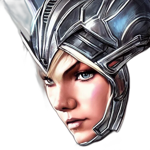 face, weapon, fantasy art, concept art transparent PNG cut-out