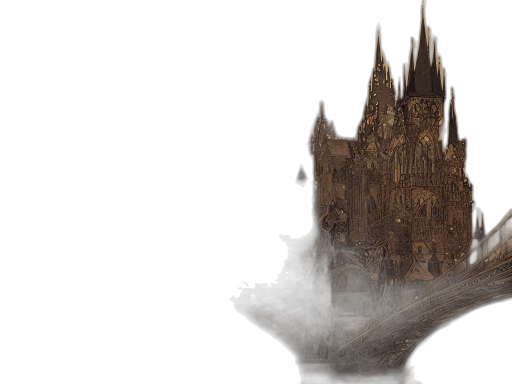 crown, concept art, fantasy art, pixel art, 3d render, fog, monochrome, dark transparent PNG cut-out