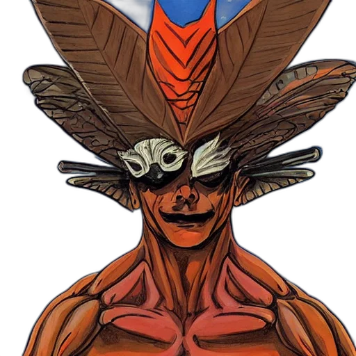 mask, hair, face, hat transparent PNG cut-out