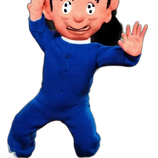 hair, staff, face, creature transparent PNG cut-out