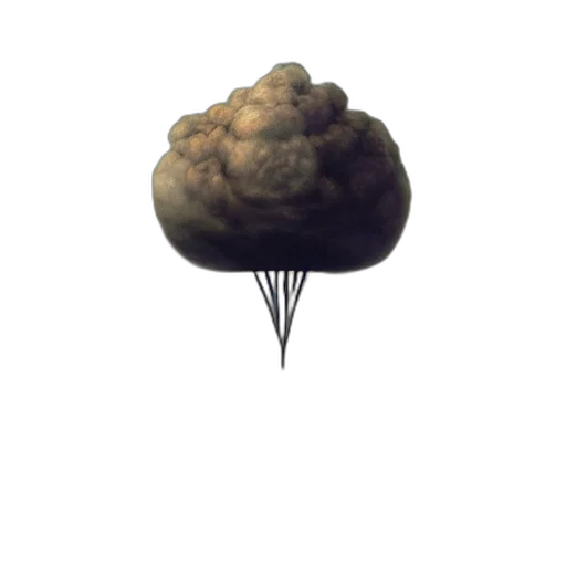 umbrella, staff, crown, hat transparent PNG cut-out