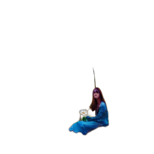 staff, sword, weapon, umbrella, pixel art, concept art, vaporwave, 3d render transparent PNG cut-out