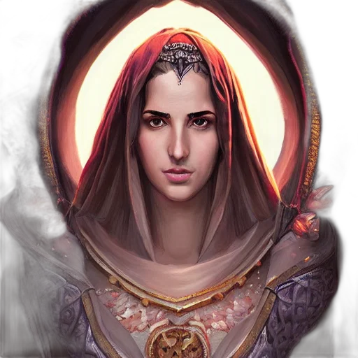 face, crown, jewelry, fantasy art transparent PNG cut-out