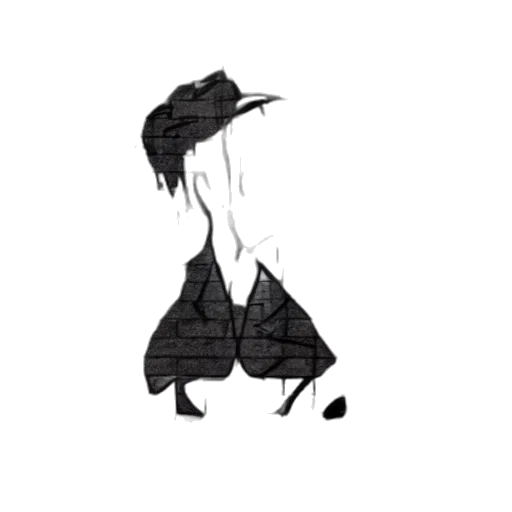 dress, hat, jacket, mask, pixel art, concept art, cartoon, fantasy art transparent PNG cut-out