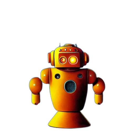 robot, staff, animal, creature transparent PNG cut-out