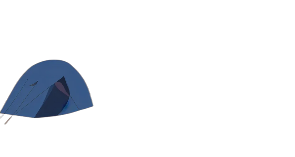 hat, umbrella, jacket, crown, 3d render, blue, small, tent transparent PNG cut-out