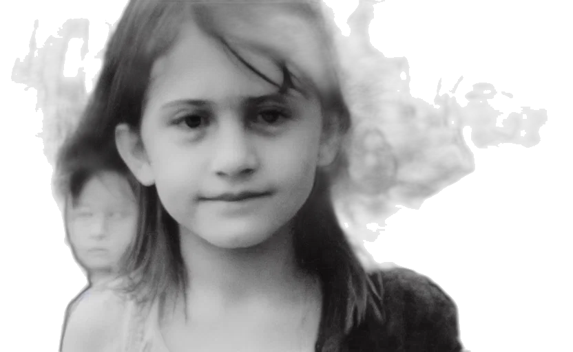 face, photorealistic, pencil sketch, 3d render, cartoon, very, young, girl transparent PNG cut-out