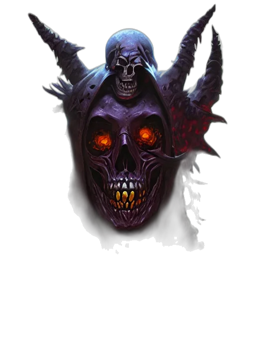 mask, face, crown, creature, concept art, pixel art, fantasy art, comic book art transparent PNG cut-out