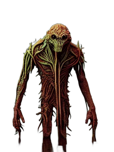 creature, staff, mask, animal transparent PNG cut-out