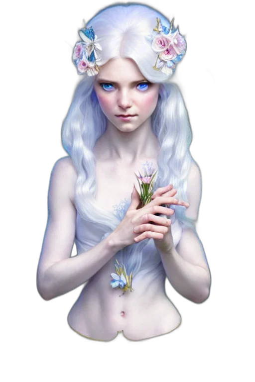 dress, jewelry, flower, crown transparent PNG cut-out